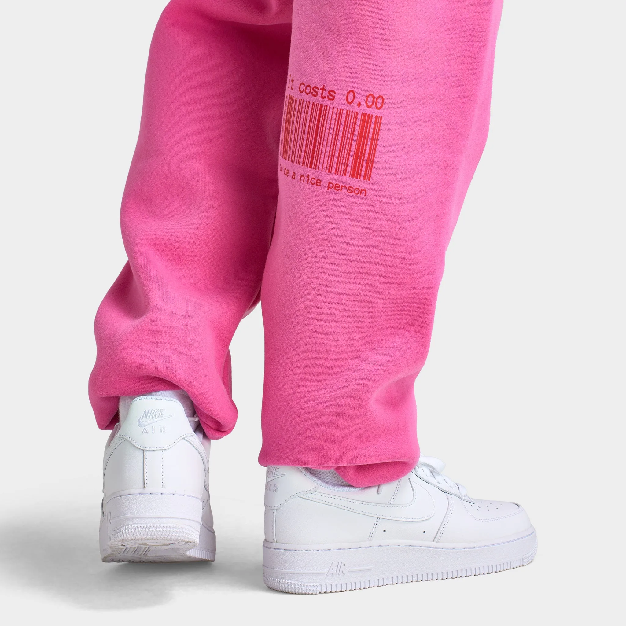 Mayfair Women's It Costs Zero Dollars To be Nice Sweatpants / Pink sold by JD Sports product image thumbnail 5