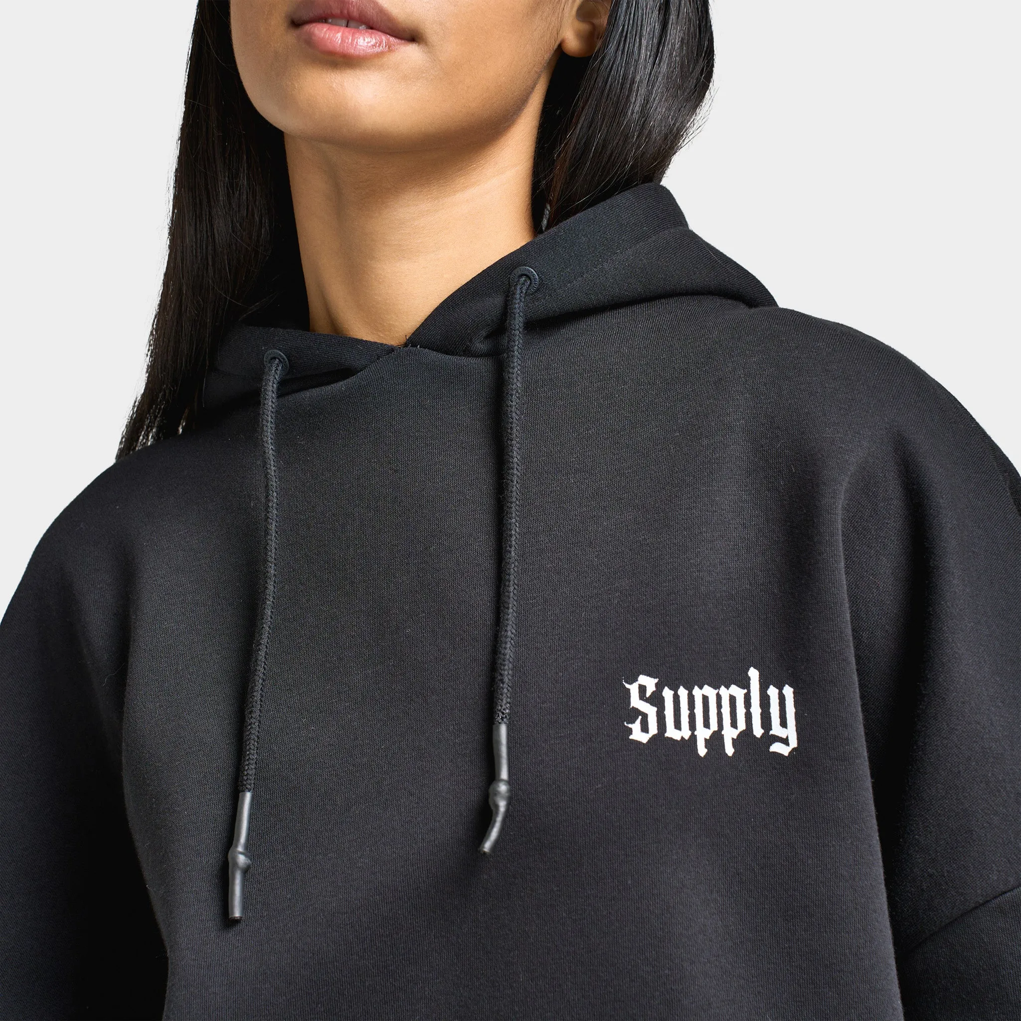 Supply & Demand Women's Doberman Hoodie / Black sold by JD Sports product image thumbnail 4