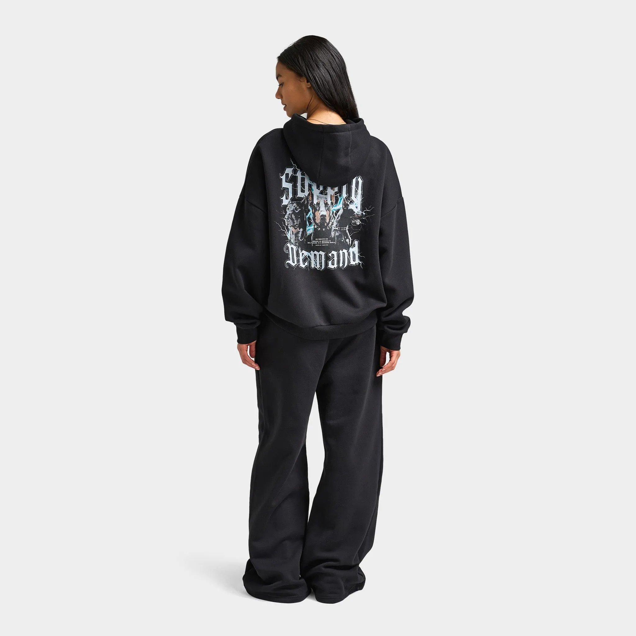 Supply & Demand Women's Doberman Hoodie / Black sold by JD Sports product image thumbnail 5