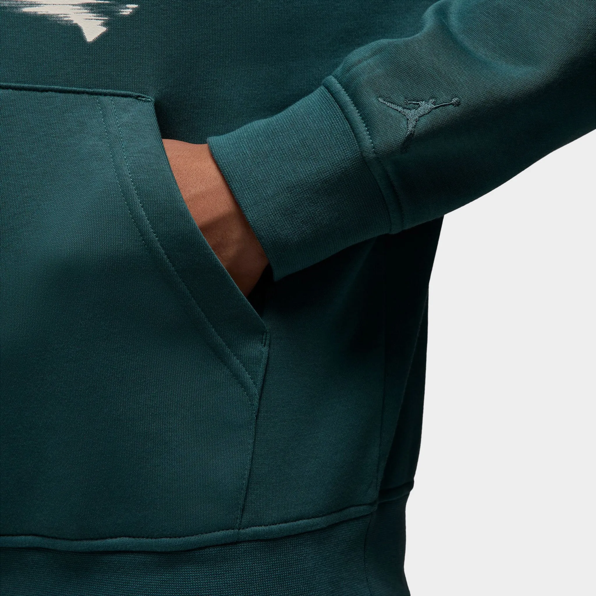 Jordan Flight MVP Fleece Pullover Hoodie / Oxidized Green sold by JD Sports product image thumbnail 5