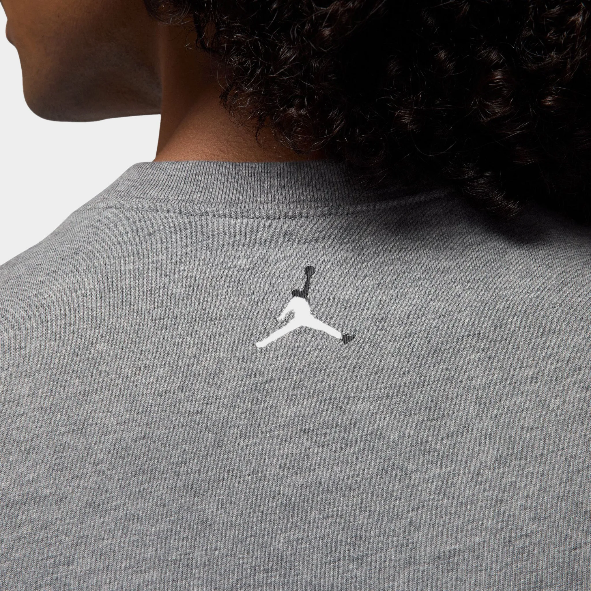 Jordan MJ23 Graphic T-Shirt Carbon Heather / Black sold by JD Sports product image thumbnail 4