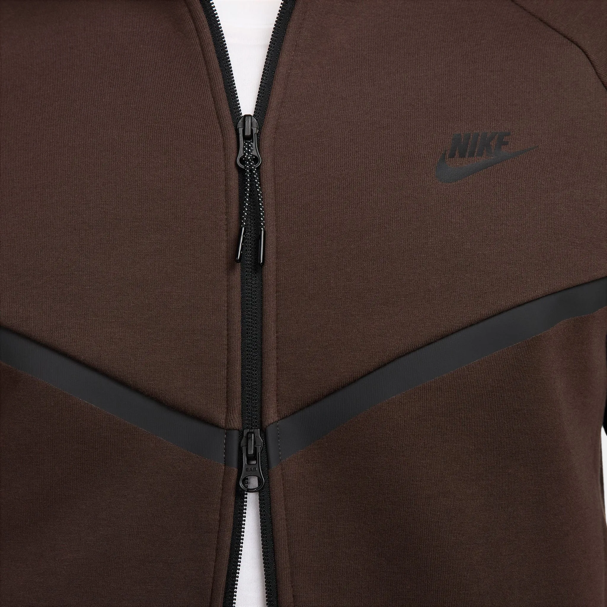 Nike Sportswear Tech Fleece Full Zip Windrunner Baroque Brown / Black sold by JD Sports product image thumbnail 5