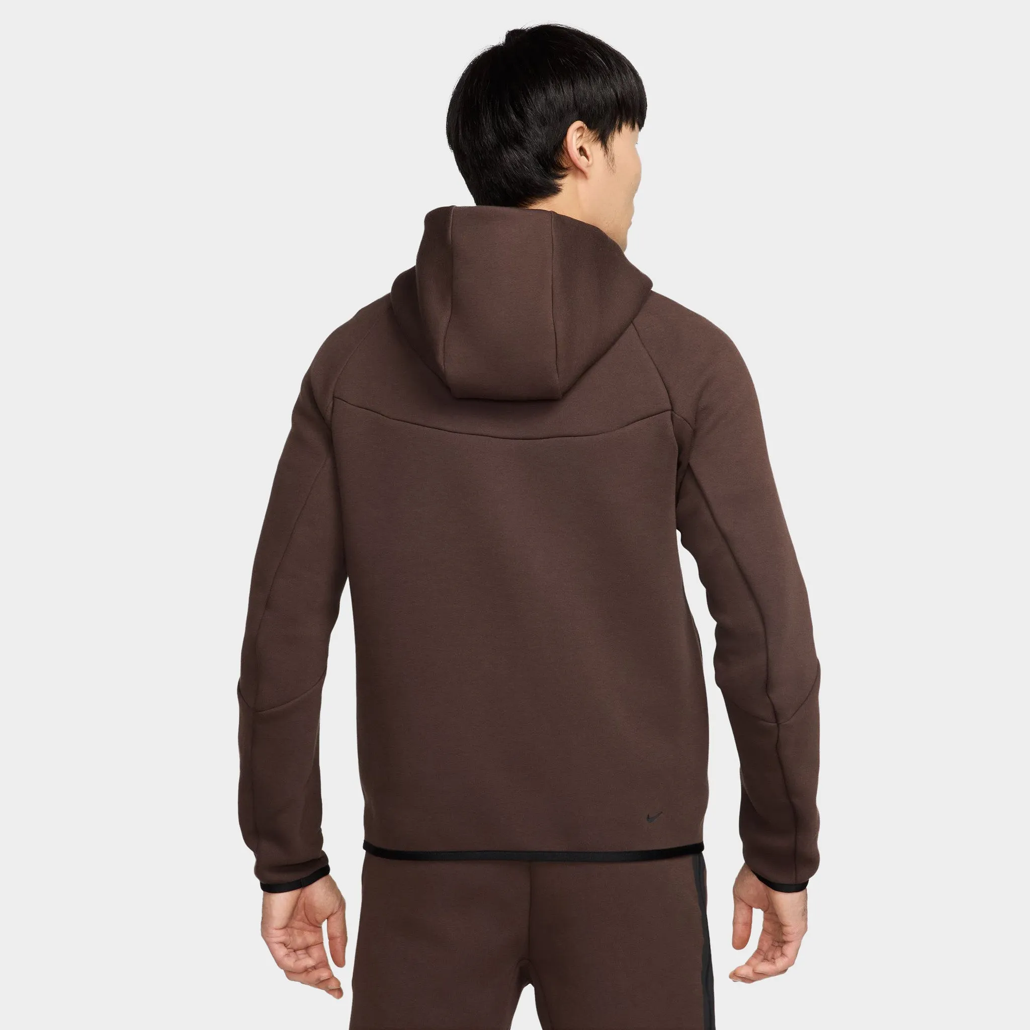 Nike Sportswear Tech Fleece Full Zip Windrunner Baroque Brown / Black sold by JD Sports product image thumbnail 2