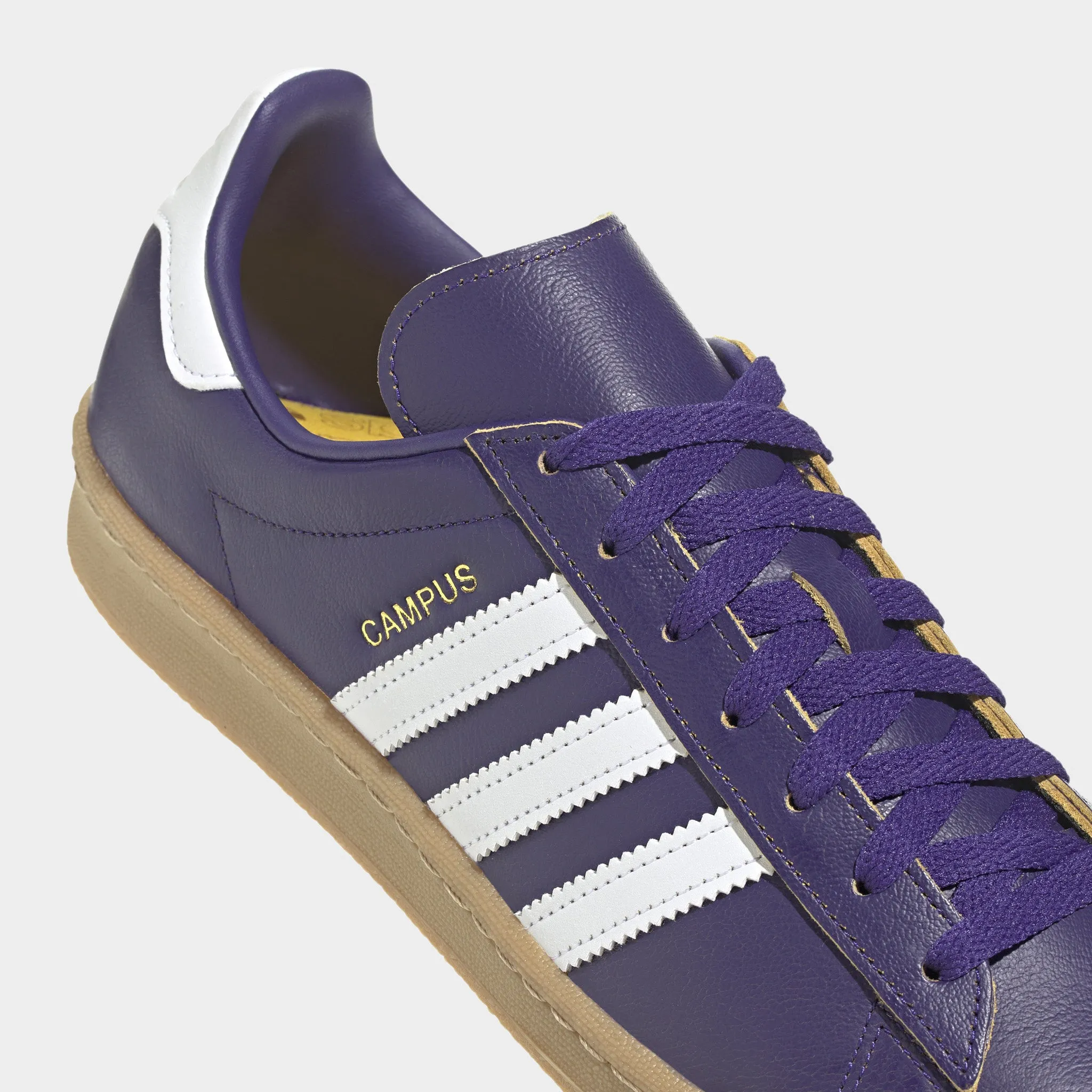adidas Originals Campus 80s Collegiate Purple / White - Gum sold by JD Sports product image thumbnail 3