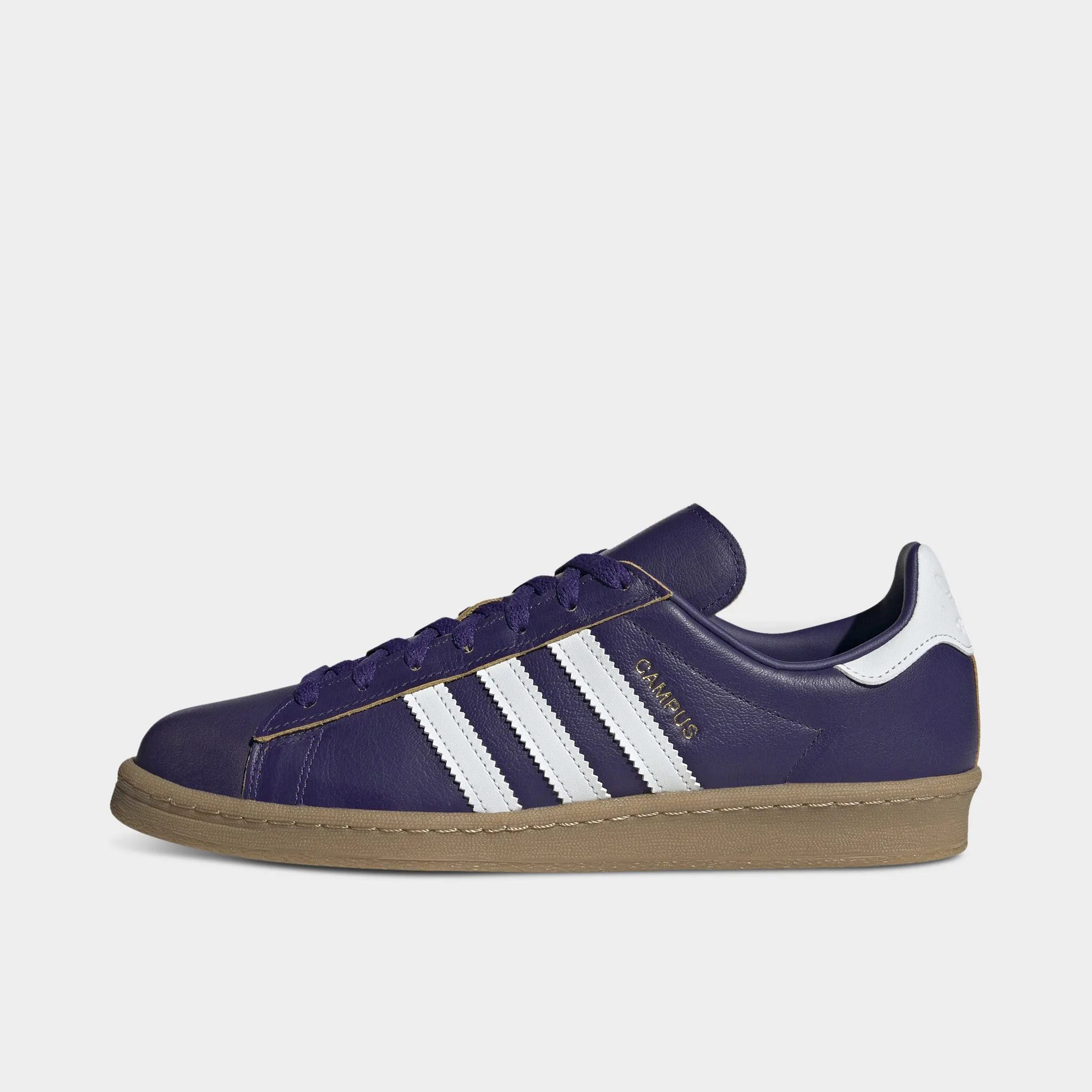 adidas Originals Campus 80s Collegiate Purple / White - Gum sold by JD Sports