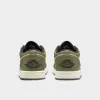 Jordan 1 Low Black / White - Medium Olive sold by JD Sports