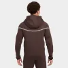 Nike Sportswear Tech Fleece Full-Zip Windrunner Baroque Brown / Bemis Silver sold by JD Sports