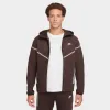 Nike Sportswear Tech Fleece Full-Zip Windrunner Baroque Brown / Bemis Silver sold by JD Sports