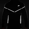 Nike Sportswear Tech Fleece Full-Zip Windrunner Baroque Brown / Bemis Silver sold by JD Sports