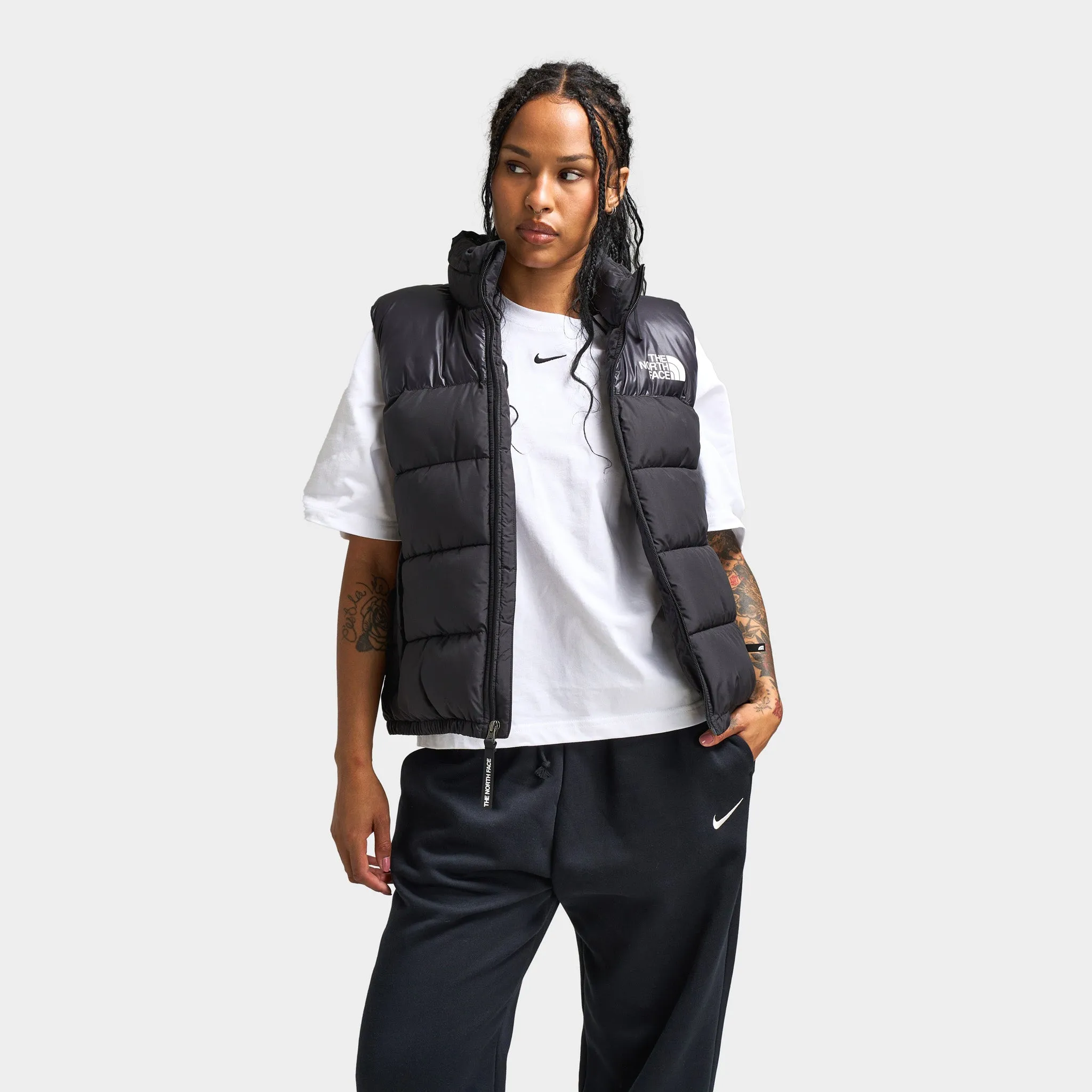 The North Face Women's Puffy Gilet / TNF Black sold by JD Sports