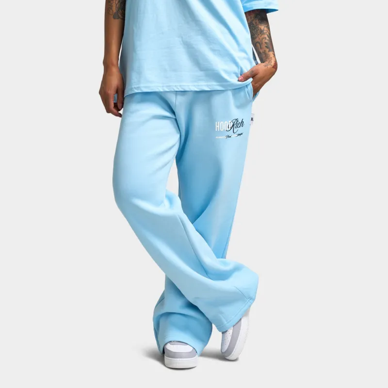 Hoodrich Women's Strike Wide Leg Joggers Clear Sky / White - Ombre Blue sold by JD Sports