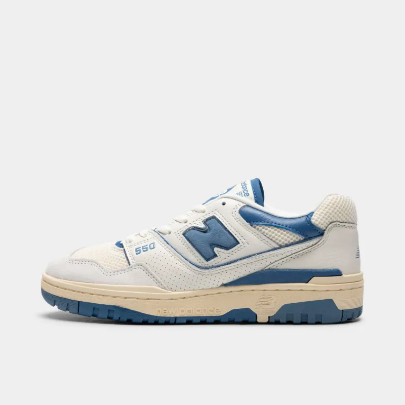 New Balance 550 White / Light Blue sold by JD Sports