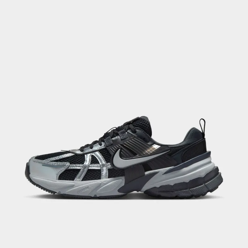 Nike Women's V2K Run Black / Metallic Silver - Anthracite sold by JD Sports