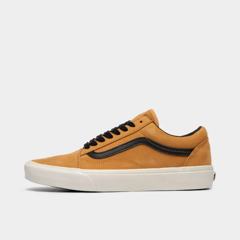 Vans Old Skool Nubuck Honey Gold / Black sold by JD Sports