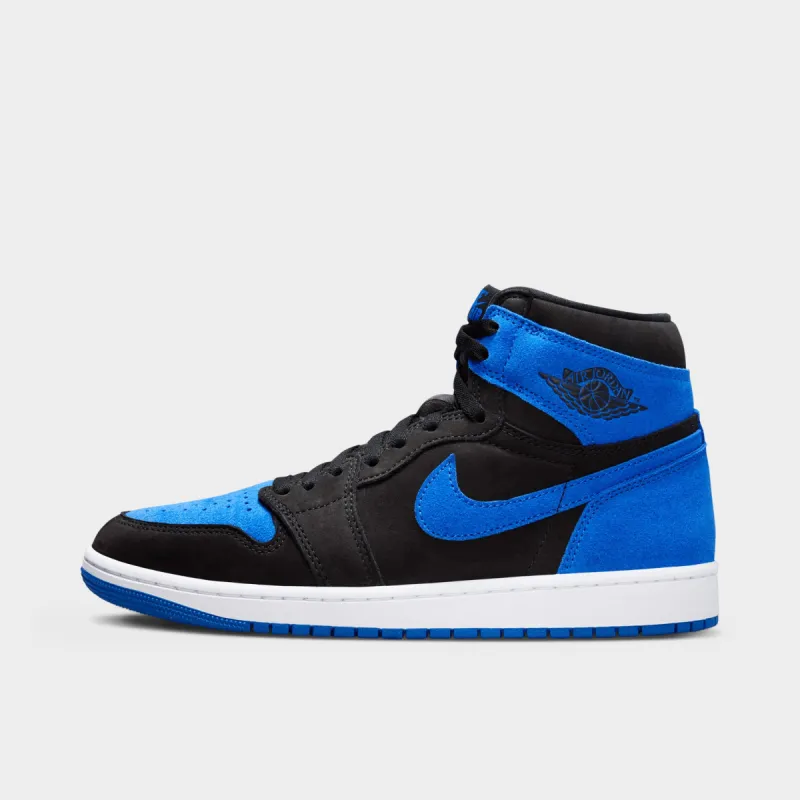 Jordan 1 Retro High OG Black / Royal Blue - White sold by JD Sports