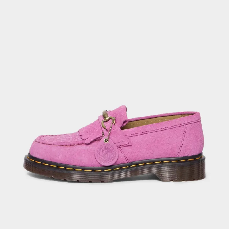 Dr Martens Adrian Snaffle Loafer / Thrift Pink sold by JD Sports