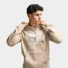 Hoodrich Conquer Hoodie Oxford Tan / White - Ashphalt sold by JD Sports
