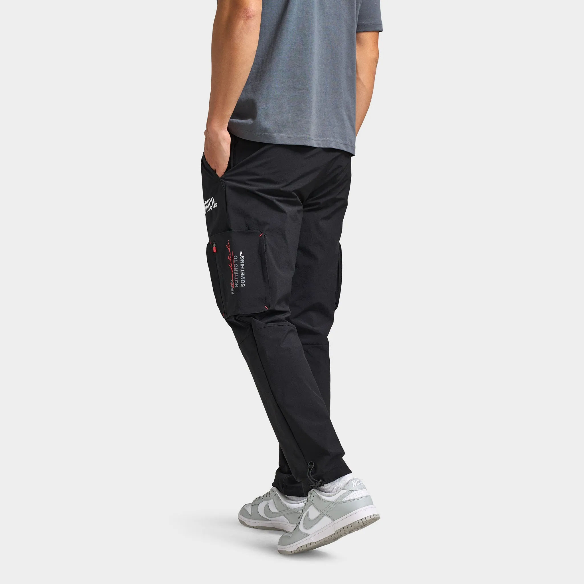 Hoodrich Flames Woven Pants / Black sold by JD Sports product image thumbnail 2