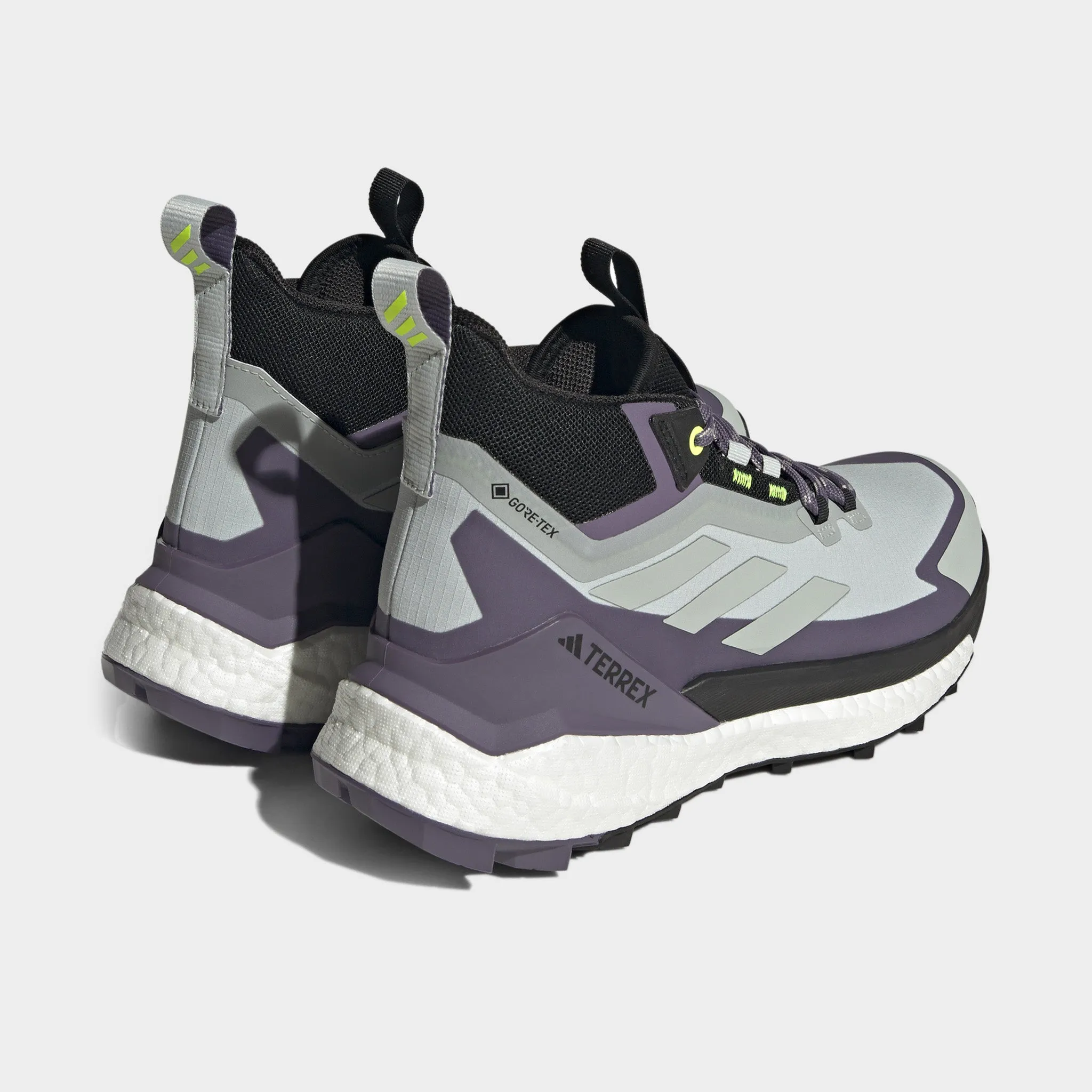 adidas Women's Terrex Free Hiker 2.0 GTX Silver / Lucid Lemon sold by JD Sports product image thumbnail 4