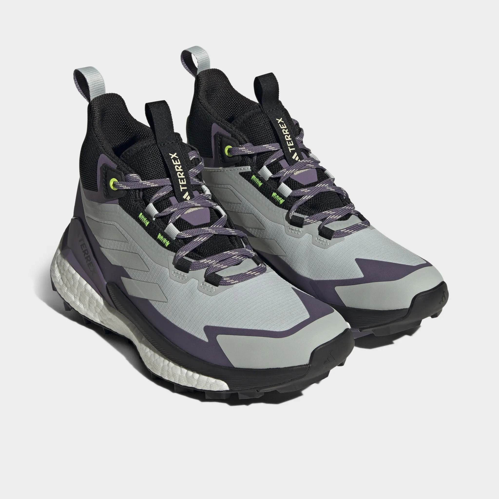 adidas Women's Terrex Free Hiker 2.0 GTX Silver / Lucid Lemon sold by JD Sports product image thumbnail 2