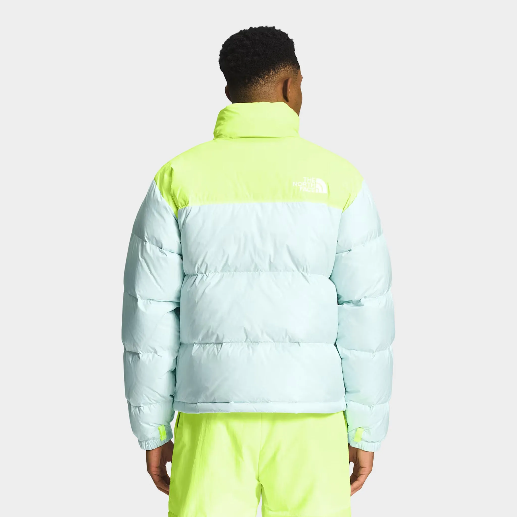 The North Face 1996 Retro Nuptse Jacket Skylight Blue / LED Yellow sold by JD Sports product image thumbnail 2