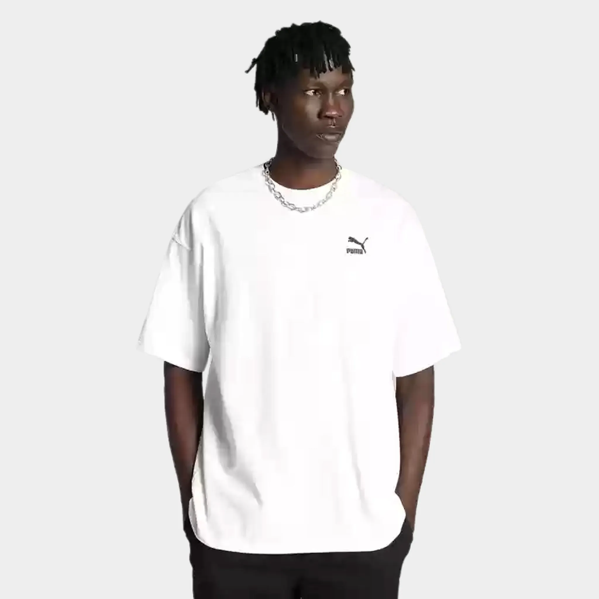 Puma Better Classics Oversized T-Shirt / White sold by JD Sports