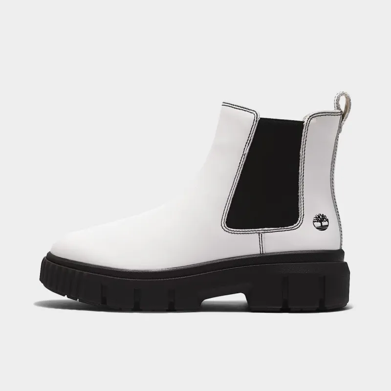 Timberland Women's Greyfield Chelsea / White Full Grain sold by JD Sports