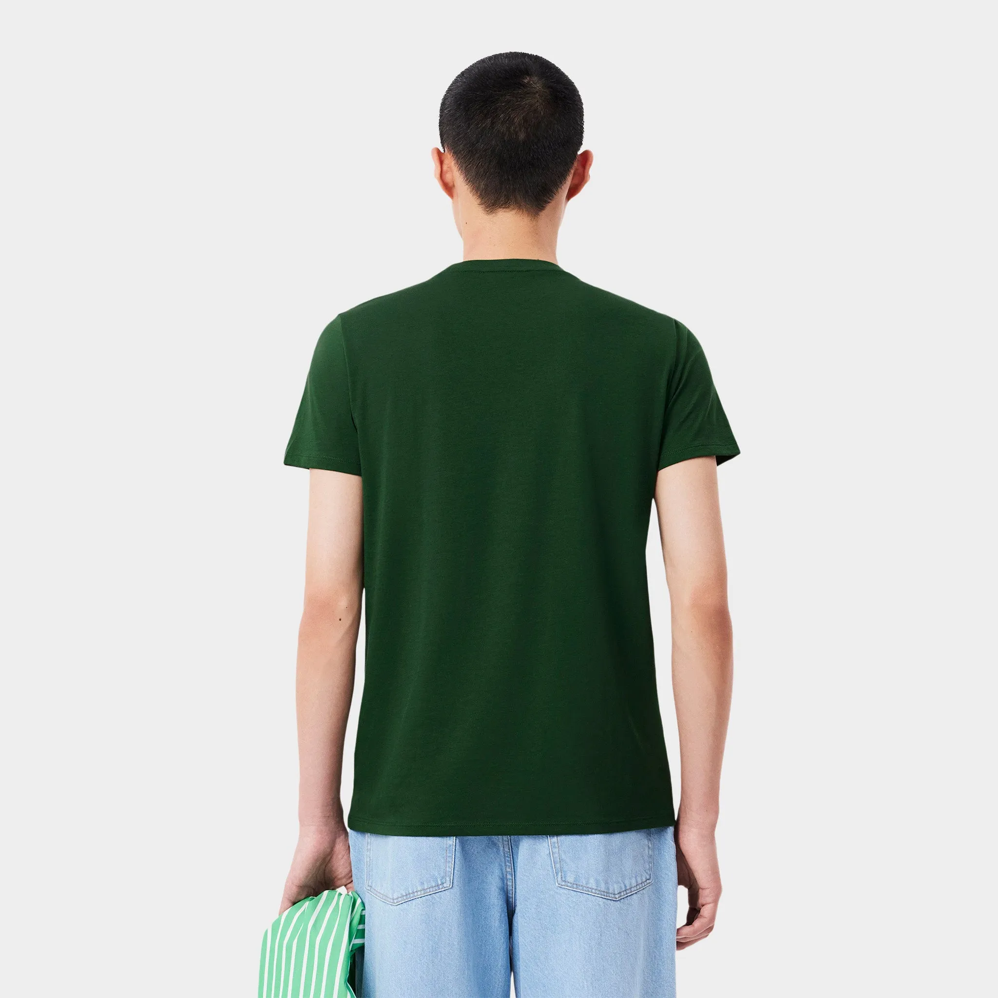 Lacoste Pima Cotton T-Shirt / Green sold by JD Sports product image thumbnail 2
