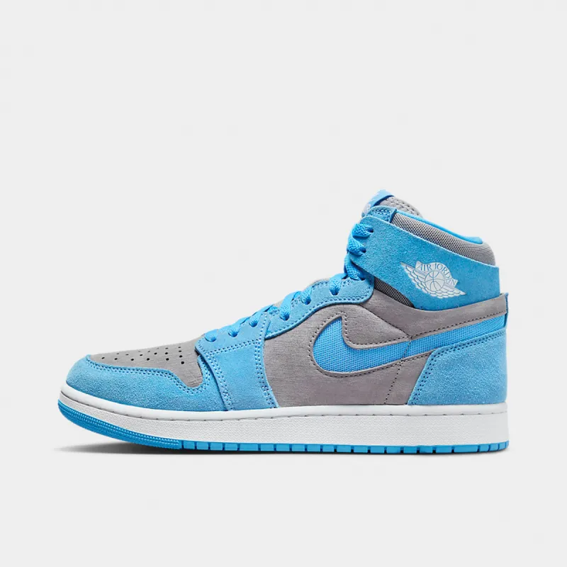 Jordan 1 Zoom Comfort 2 Cement Grey / White - University Blue sold by JD Sports