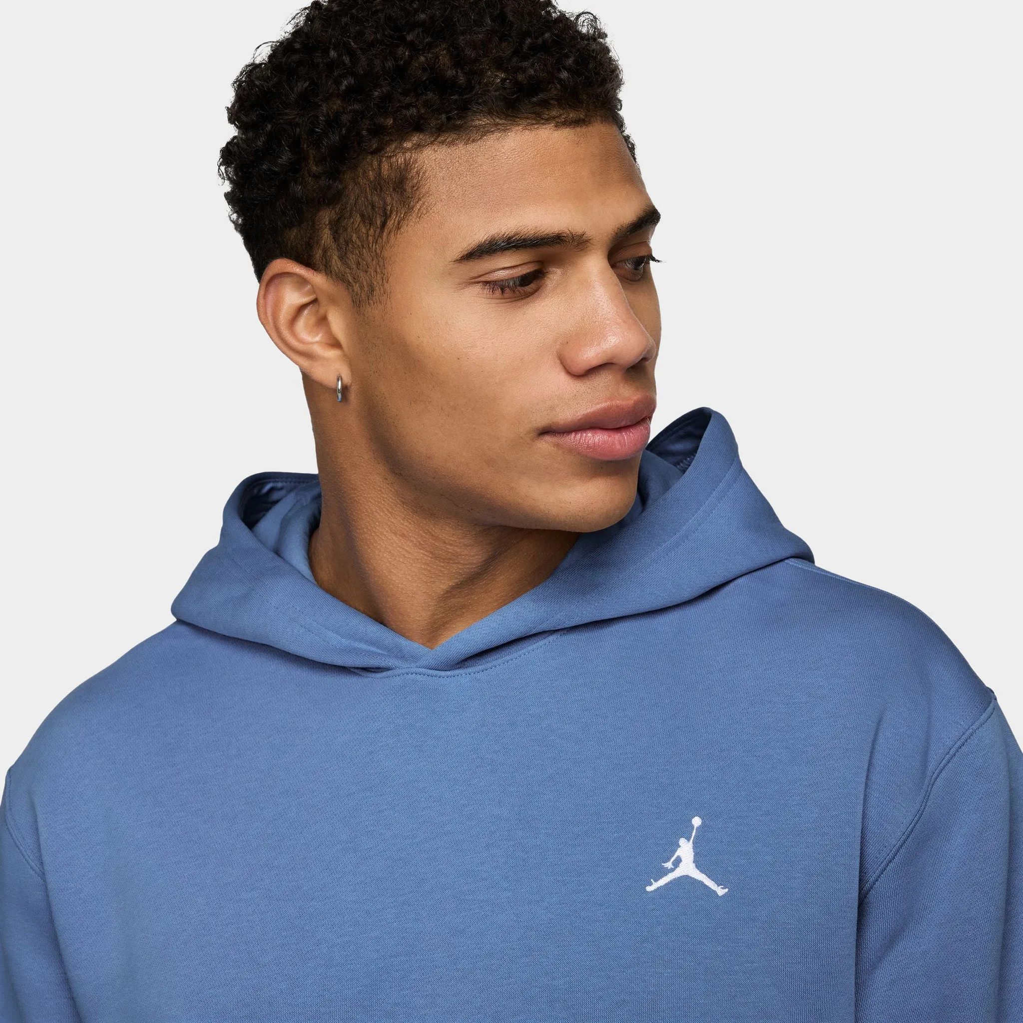 Jordan Brooklyn Fleece Pullover Hoodie / Legend Blue sold by JD Sports product image thumbnail 3