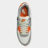 Nike Air Max 90 Summit White / Smoke Grey - Safety Orange sold by JD Sports