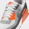 Nike Air Max 90 Summit White / Smoke Grey - Safety Orange sold by JD Sports