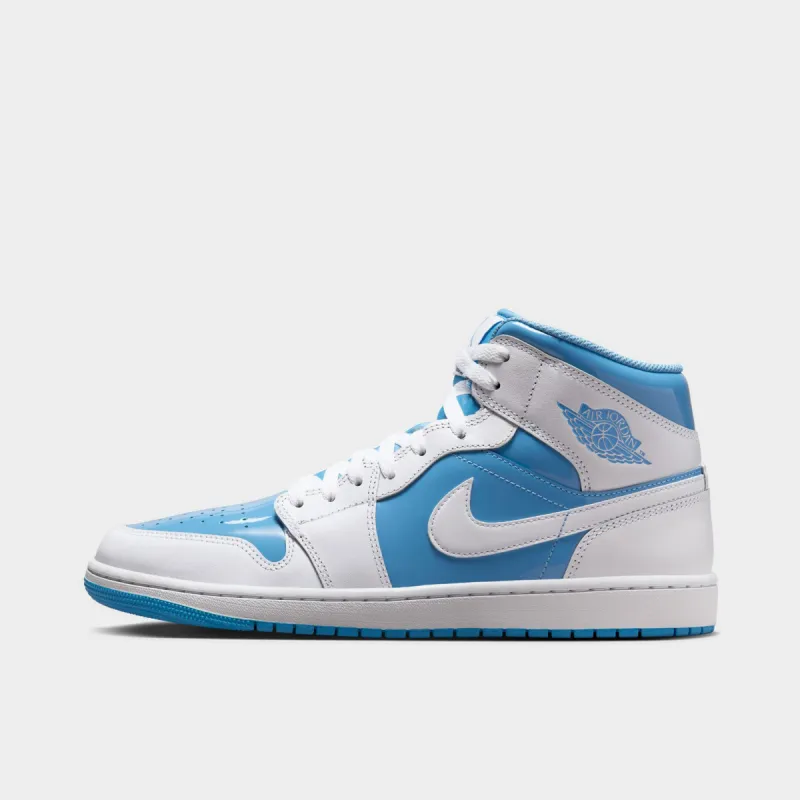Jordan 1 Mid SE White / Legend Blue sold by JD Sports