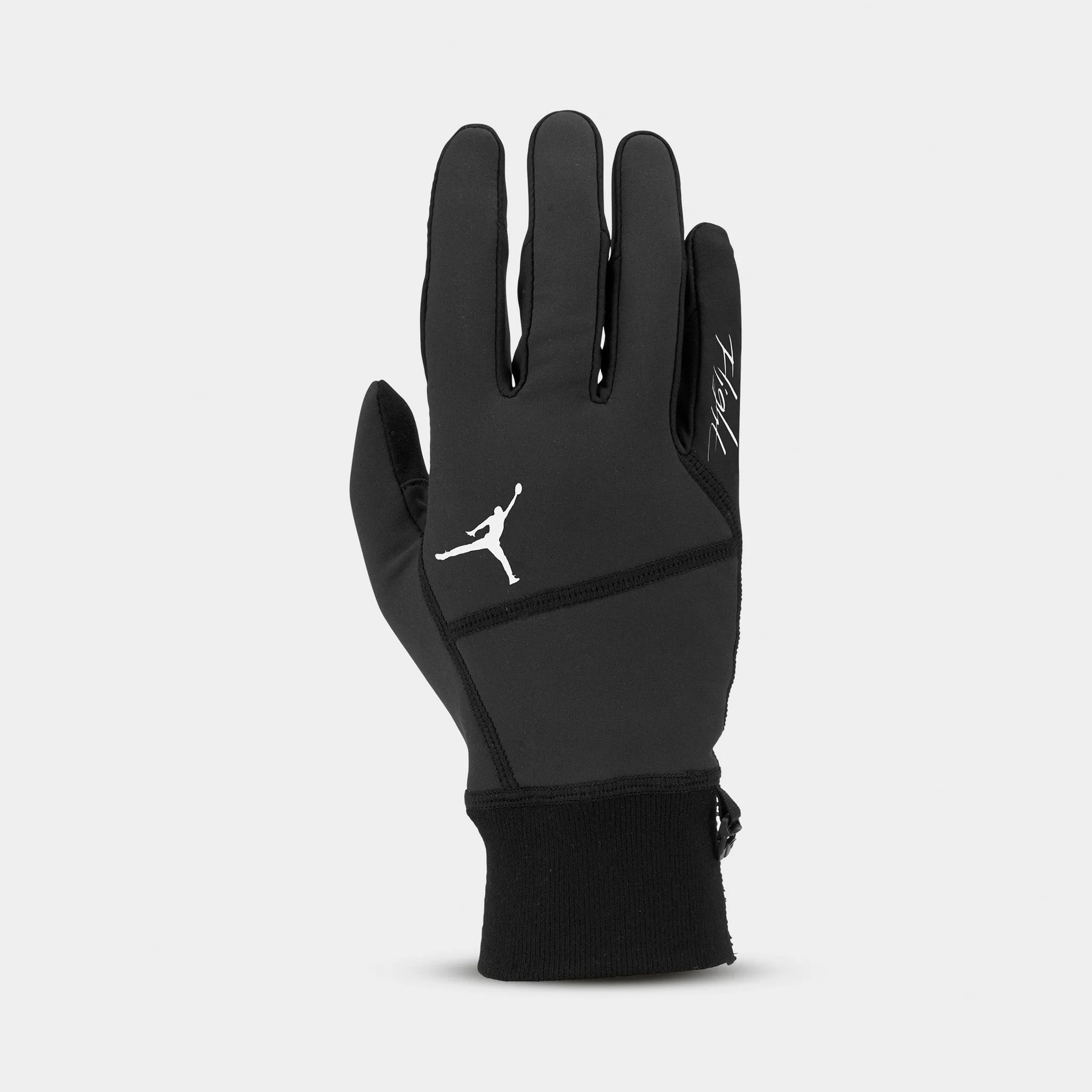 Jordan Hyperstorm Fleece Gloves (L) Black / Black - Sail sold by JD Sports