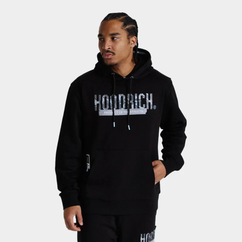Hoodrich Territory Pullover Hoodie Black / Camo - Clear Sky sold by JD Sports