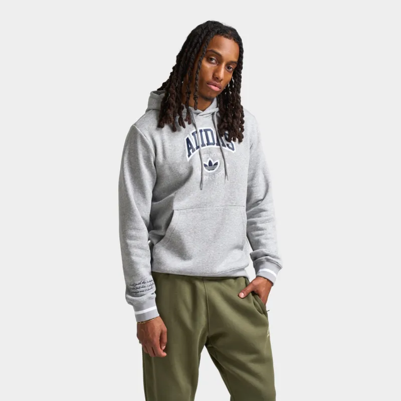 adidas VRCT Hoodie / Medium Grey Heather sold by JD Sports