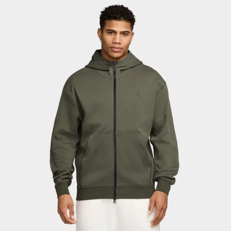 Jordan Sport Hoop Fleece Dri-FIT Full Zip Hoodie Medium Olive / Cargo Khaki sold by JD Sports