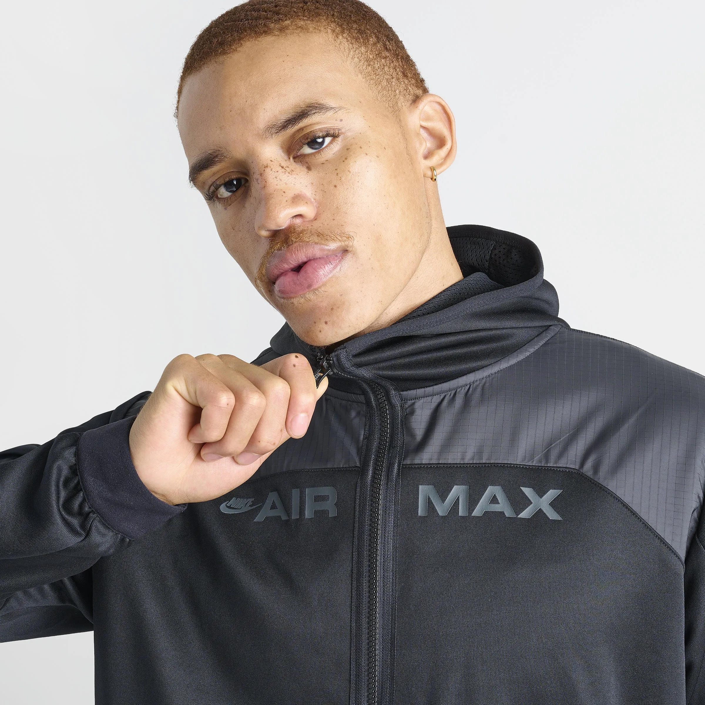 Nike Sportswear Air Max Full-Zip Hoodie / Black sold by JD Sports product image thumbnail 3