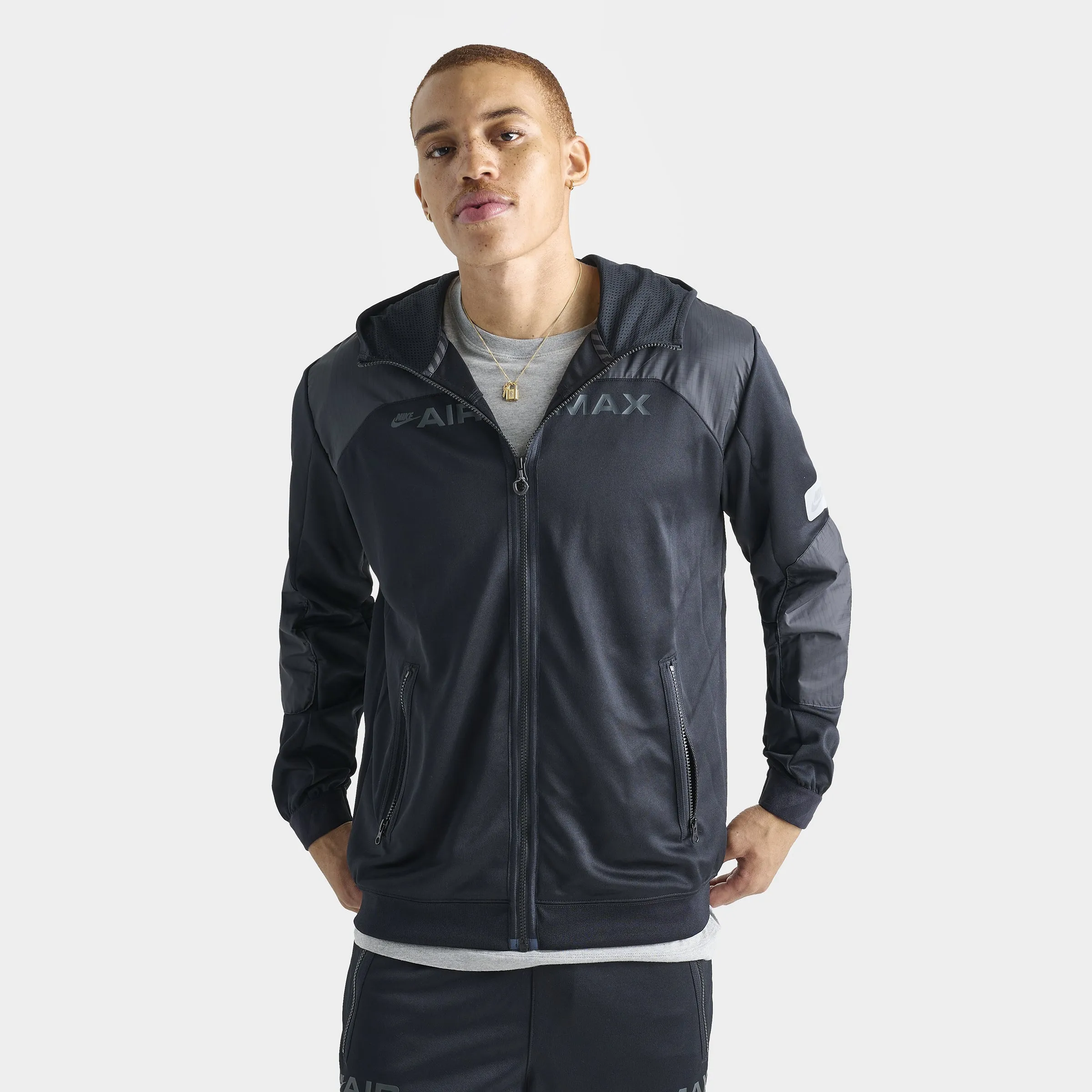 Nike Sportswear Air Max Full-Zip Hoodie / Black sold by JD Sports product image thumbnail 5
