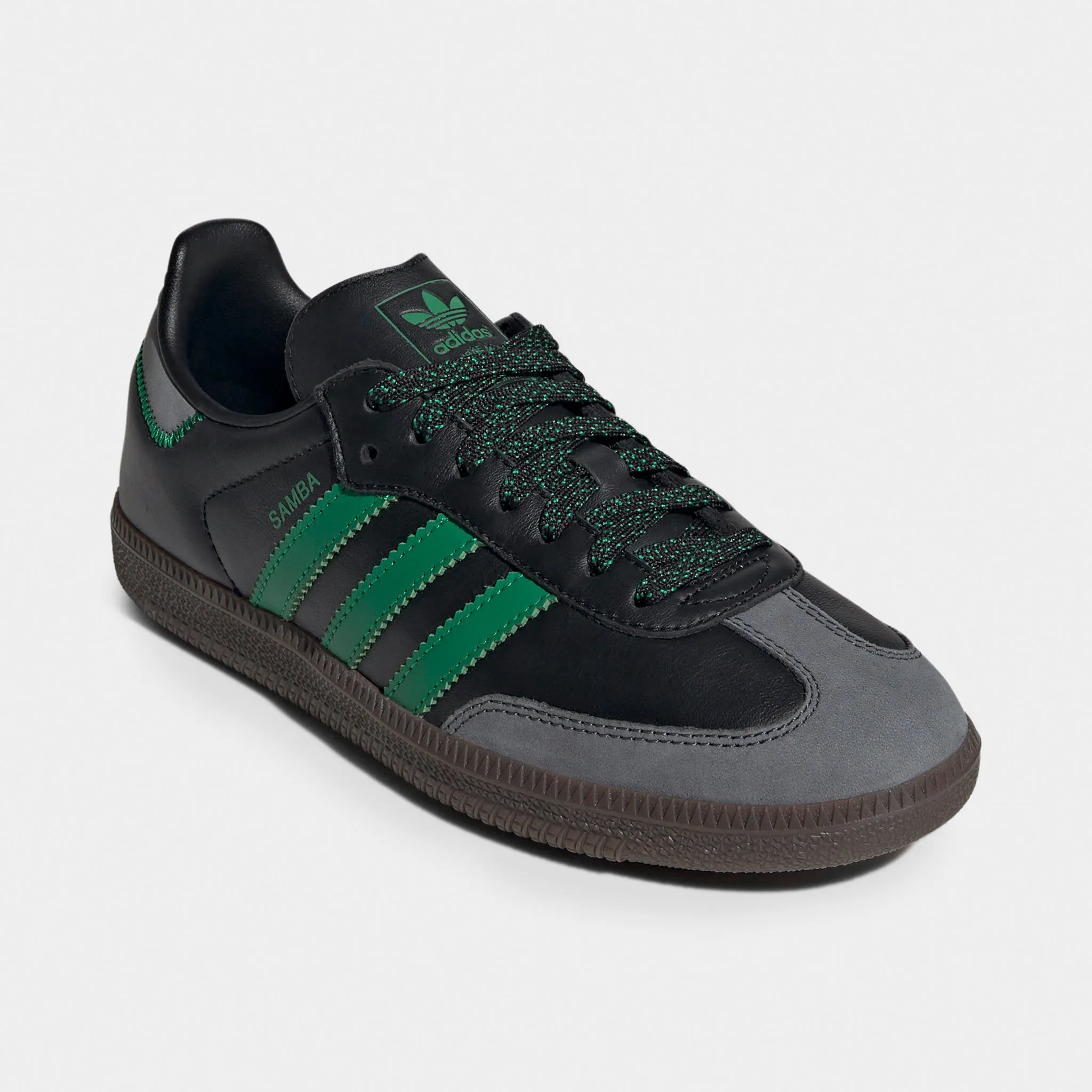 adidas Women's Samba OG Black / Green - Green sold by JD Sports product image thumbnail 2