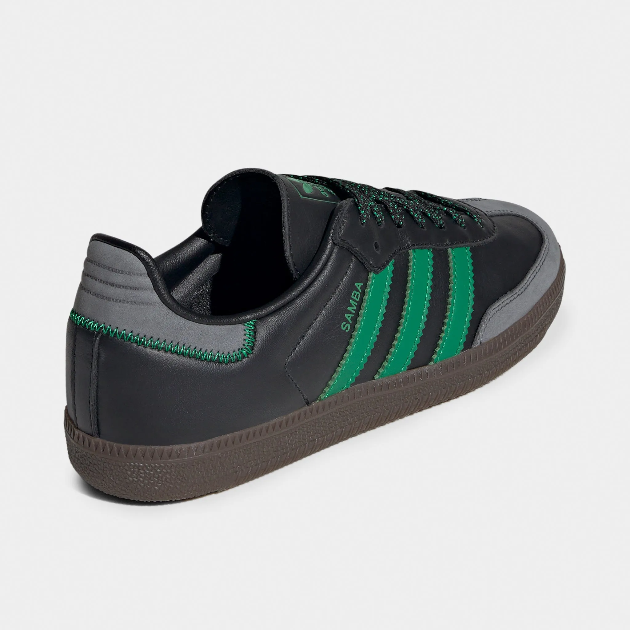 adidas Women's Samba OG Black / Green - Green sold by JD Sports product image thumbnail 4
