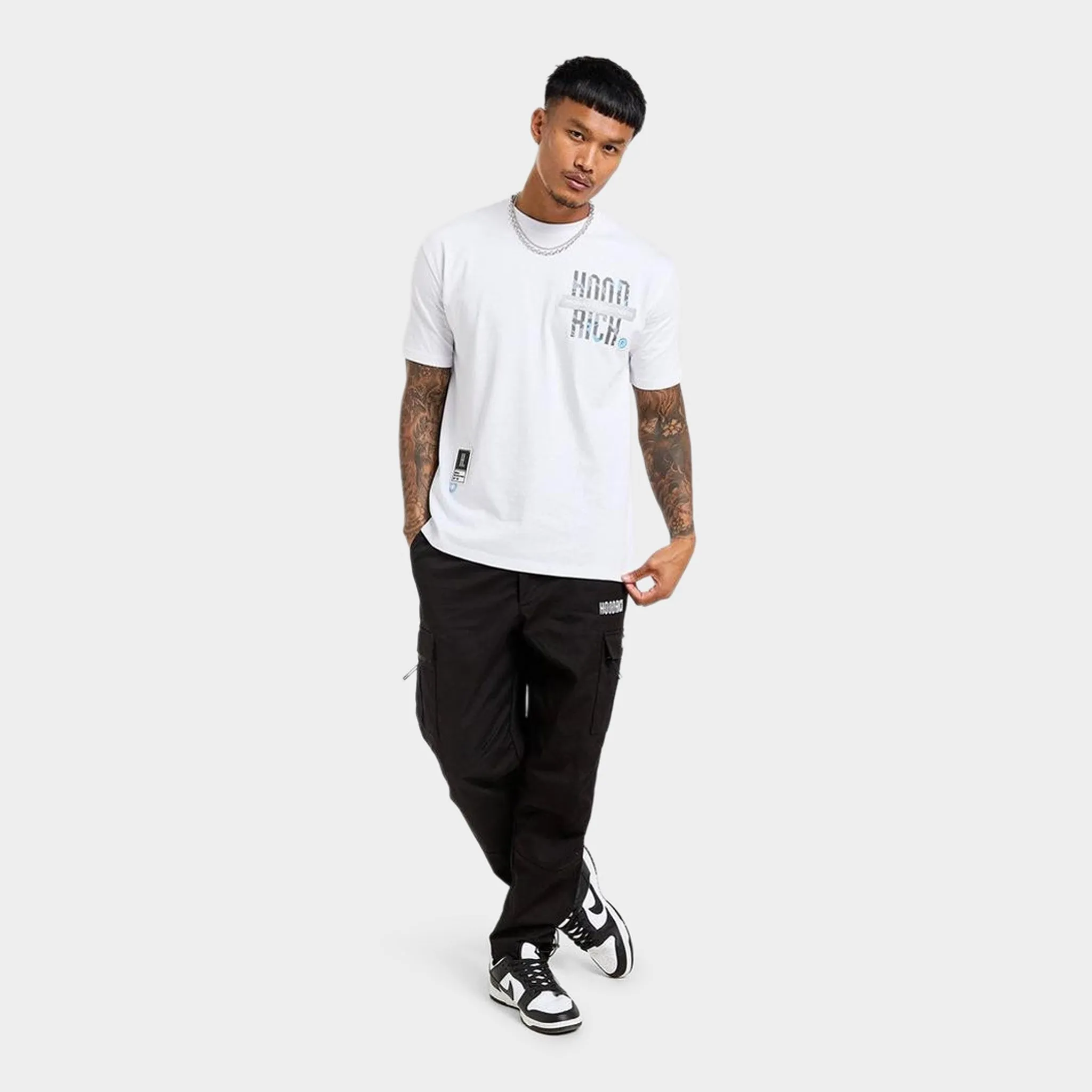 Hoodrich Territory T-Shirt Heather Grey / Camo - Clear Sky sold by JD Sports product image thumbnail 5