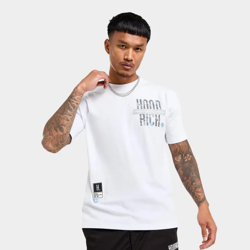 Hoodrich Territory T-Shirt Heather Grey / Camo - Clear Sky sold by JD Sports