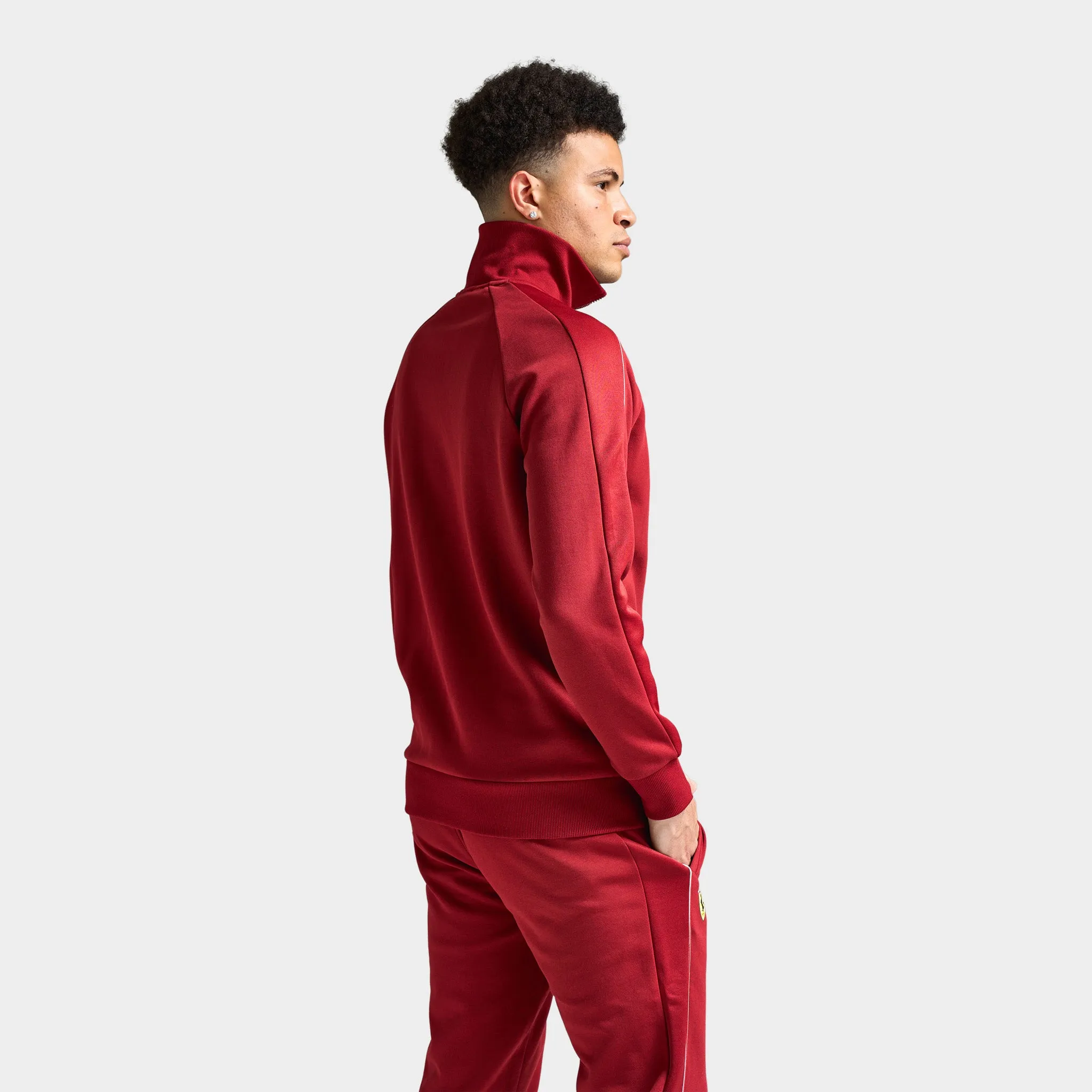Puma Ferrari Iconic T7 Track Jacket Intense Red / Speed Yellow sold by JD Sports product image thumbnail 2