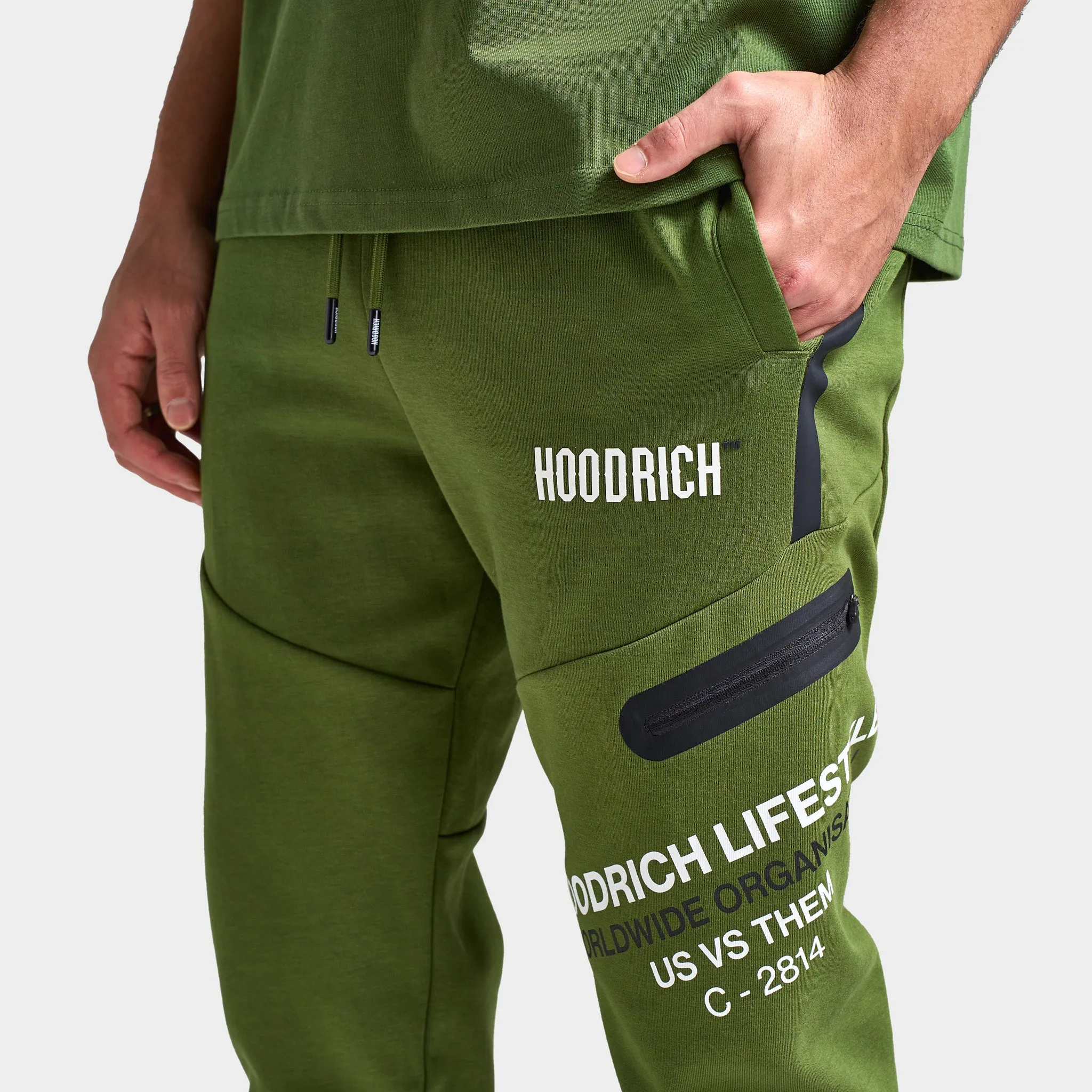Hoodrich Circuit Jogger Chive / White - Black sold by JD Sports product image thumbnail 5