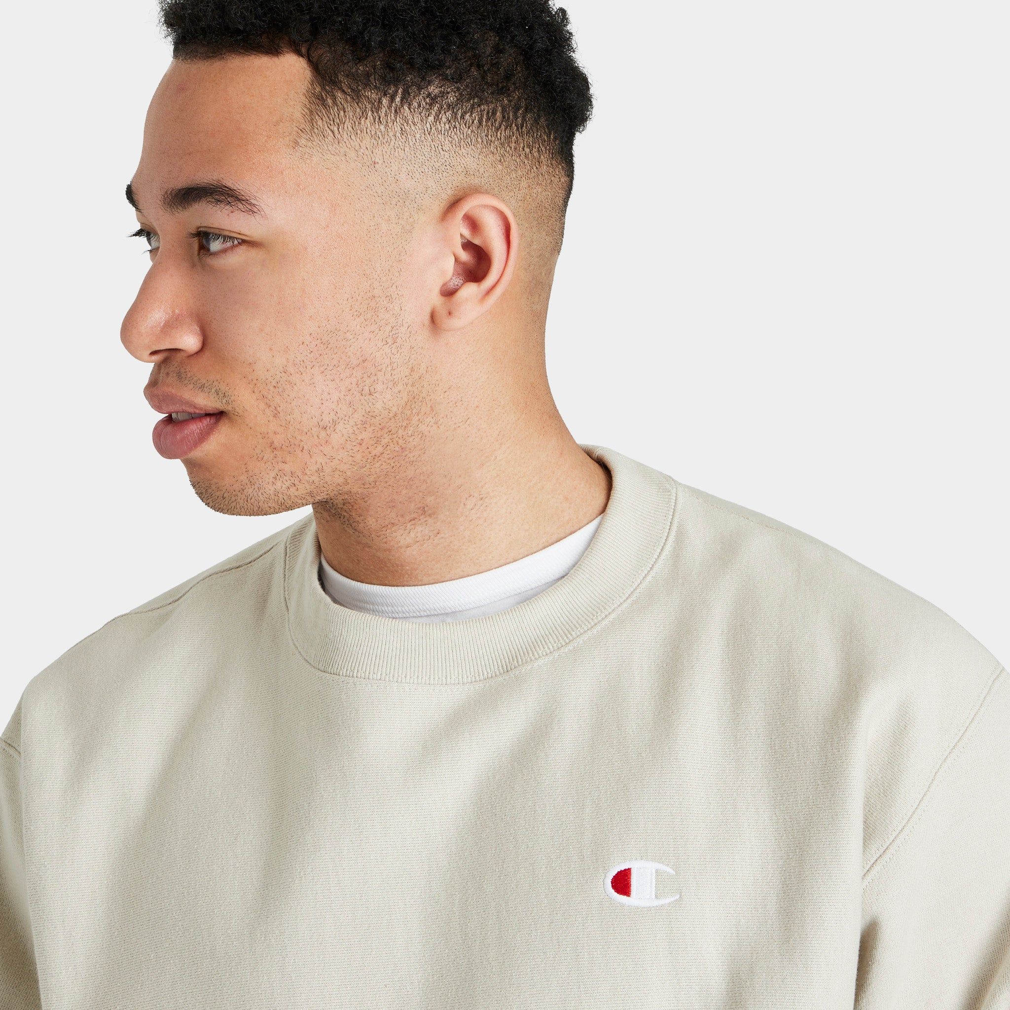 Champion Reverse Weave Crewneck / Pebblestone sold by JD Sports product image thumbnail 3