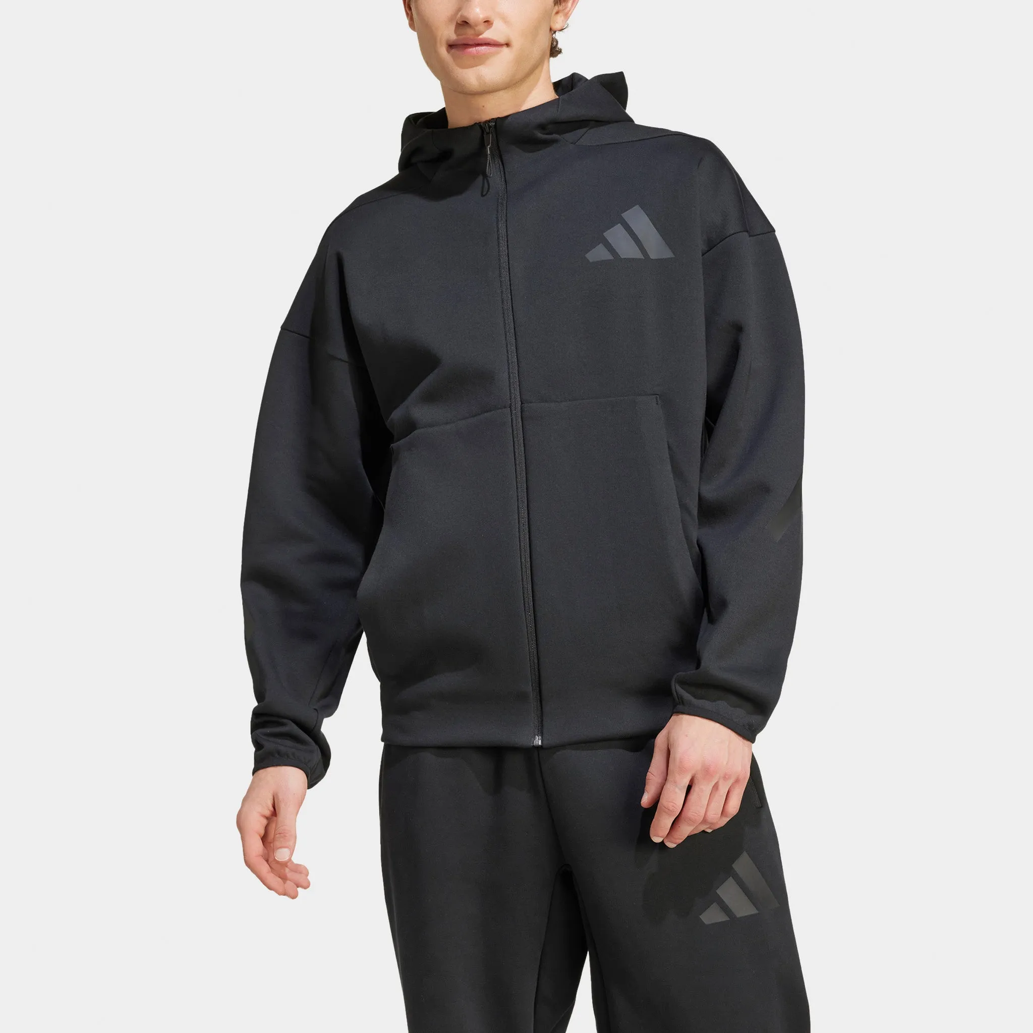 adidas Z.N.E. Full-Zip Hoodie / Black sold by JD Sports product image thumbnail 3