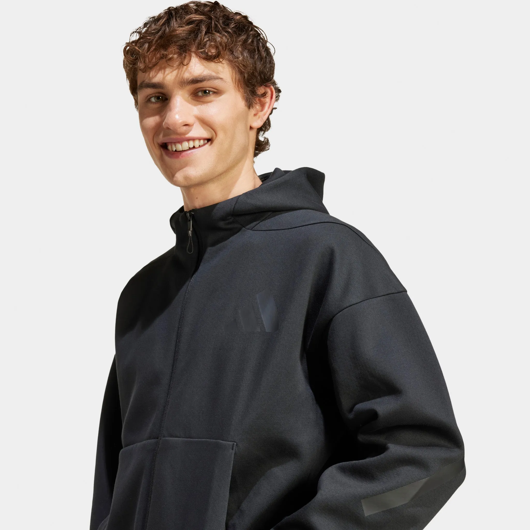 adidas Z.N.E. Full-Zip Hoodie / Black sold by JD Sports product image thumbnail 5