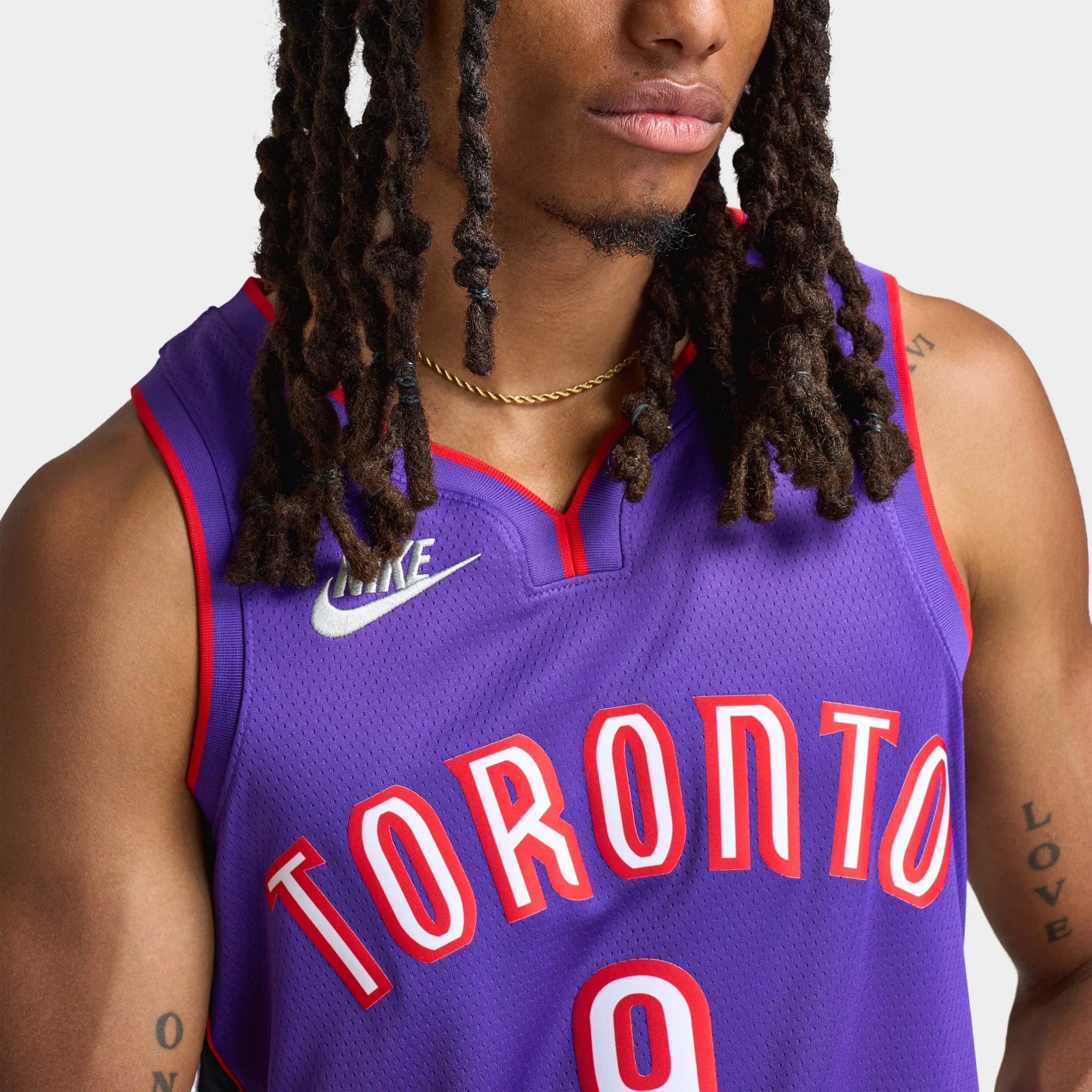 Nike Toronto Raptors RJ Barrett HWC Swingman Jersey / Field Purple sold by JD Sports product image thumbnail 4