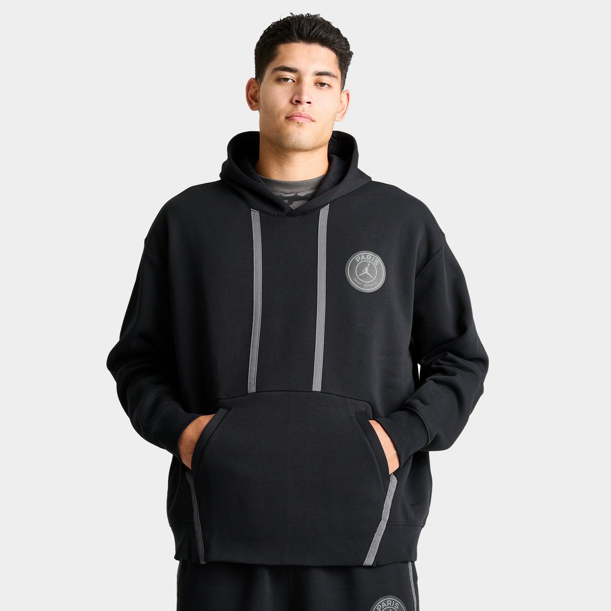 Jordan PSG Fleece Pullover Hoodie / Black sold by JD Sports product image thumbnail 3